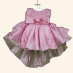 Girls Pink Short Frock