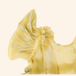 Girls Yellow Short Frock - Image 2