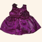 Girls Purple Short Frock