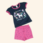 Girls Blue and Pink Hosiery 2Piece set