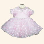 Girls Pink Short Frock