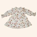Girls Cream Frock