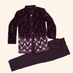 Boys Maroon 3piece Suit