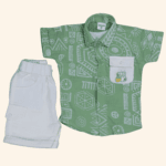 Boys Green Baba Suit