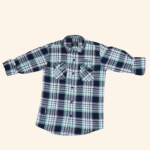 Boys Blue Checks Shirt