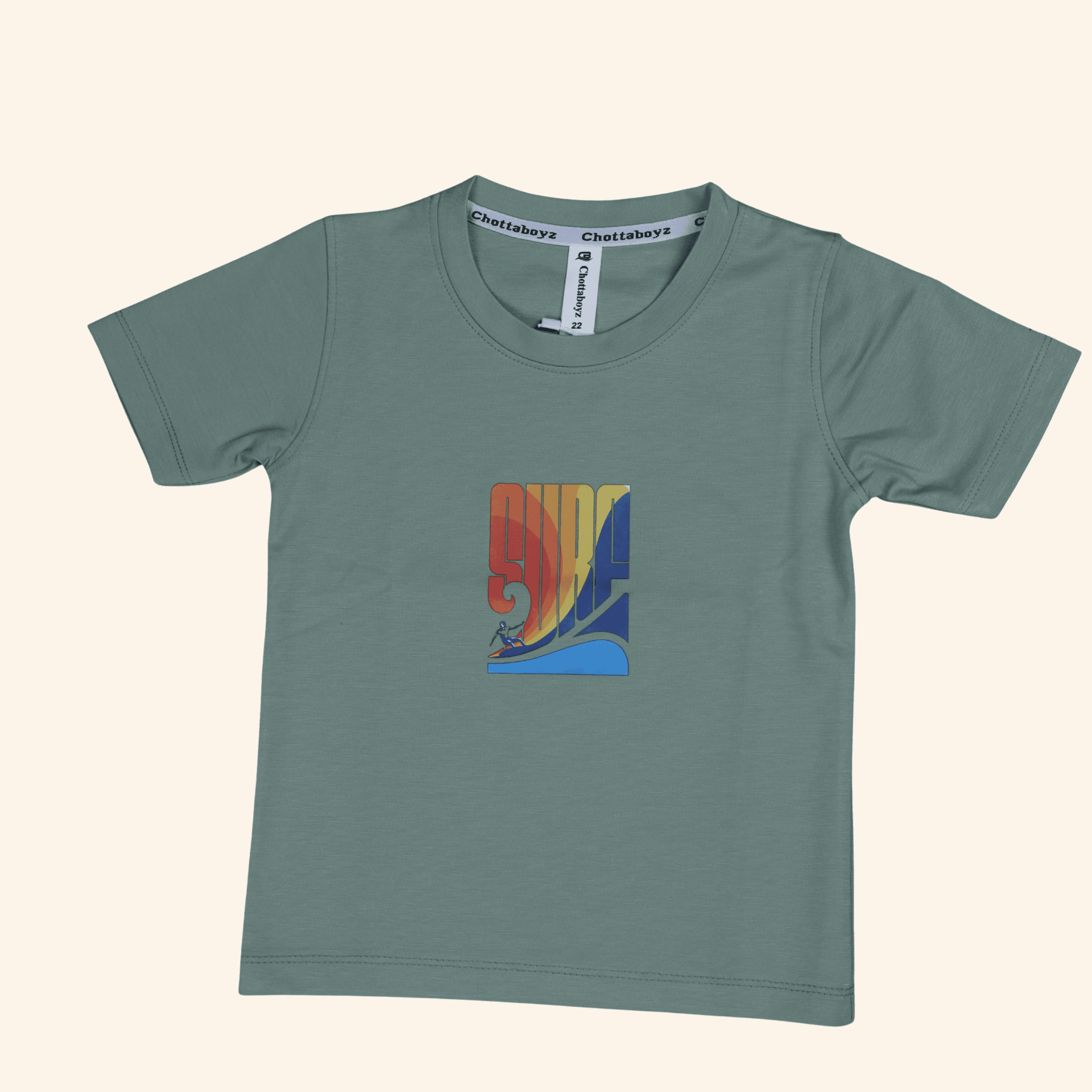 1 Boys Pista Green T-Shirt - Image 1