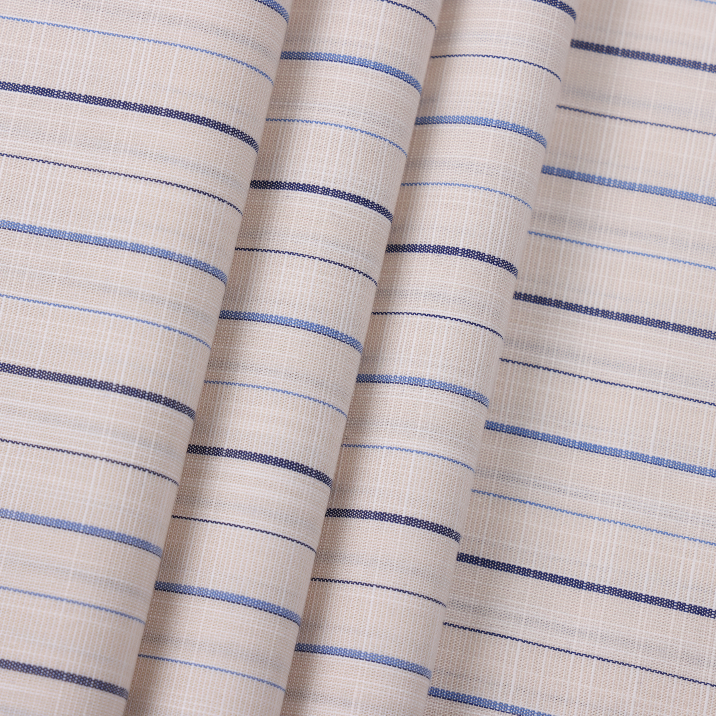 100 Arvind Cotton Stripes Shirt Fabric - Image 1