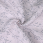 Linen Floral Printed Shirt Fabric - Image 2