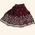 Girls Maroon CropTop - Image 2