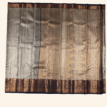 Blue Kanchipuram Saree - Image 3