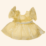 Girls Yellow Short Frock