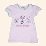 Girls Pink and Ash Hosiery 2piece set - Image 2