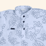 Boys White Baba Suit - Image 5