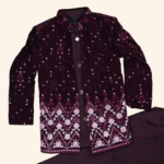 Boys Maroon 3piece Suit - Image 2