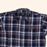 Boys Blue Checks Shirt - Image 2