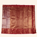 Deep Red Kanchipuram Saree - Image 2