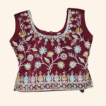 Girls Maroon CropTop - Image 3