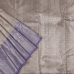 White Kanchipuram Saree - Image 2