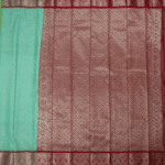 Mint Green Semi Kuppadam Saree - Image 3