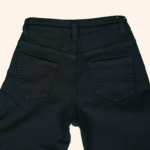 Girls Black Wide Leg Jeans - Image 3