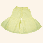Girls Yellow Palazzo Set - Image 3