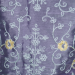 Girls Lavender and Green Lehenga Set - Image 5