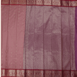 Peach Semi Kuppadam Pattu Saree - Image 3