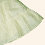 Girls Yellow Cotton Frock - Image 3