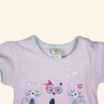 Girls Pink and Ash Hosiery 2piece set - Image 4