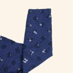 Boys Navy Blue Kurta Pyjama - Image 3