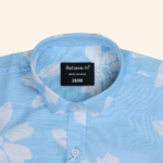 Boys Sky Blue Shirt - Image 3