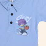 Boys Sky Blue T-Shirt - Image 4