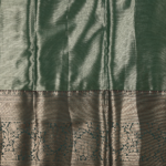 Green Kanchipuram Saree - Image 4