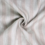 Linen Brown Horizontal Stripes Shirt Fabric - Image 2