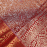 Red Kanchipuram  Saree - Image 5