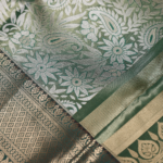 Green Kanchipuram Saree - Image 5