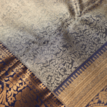 Blue Kanchipuram Saree - Image 5