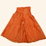 Girls Orange Palazzo Set - Image 3