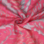 Cotton Floral Printed Shirt Fabric - Image 2