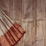 Antique Gold Kanchipuram Saree - Image 2