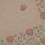 Beige Cotton Saree - Image 5