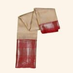 Beige Vintage Kanchi Pattu Saree