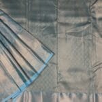 Blue Kanchipuram  Saree - Image 3