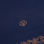 Blue Cotton Saree - Image 2