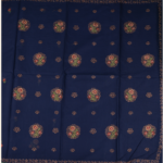 Blue Cotton Saree - Image 4