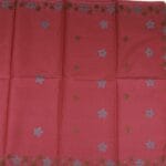 Blush Pink Cotton Saree - Image 3
