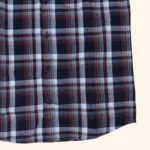 Boys Blue Checks Shirt - Image 4