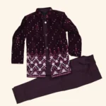 Boys Maroon 3piece Suit