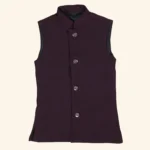 Boys Maroon 3piece Suit - Image 3