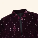 Boys Maroon 3piece Suit - Image 5